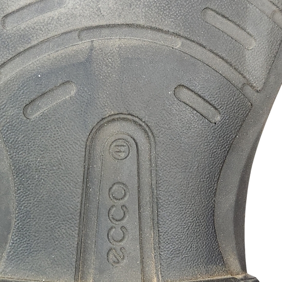 Ecco Holton Apron Toe Slip On Brown Leather Loafers Mens Size 10 to 10.5 EU 44 - Picture 12 of 14